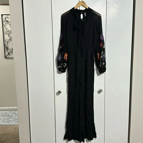 Free People Smoke Rings Jumpsuit Size 4 - Picture 11 of 12